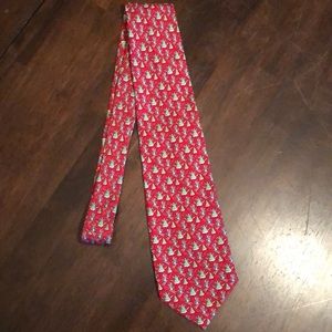 Vineyard Vines Tie, Tree Skiing Pattern!